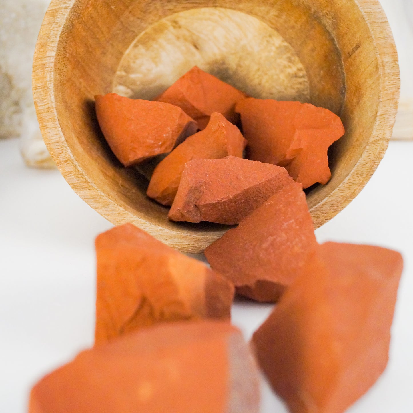 Jaspis rot Naturkristall