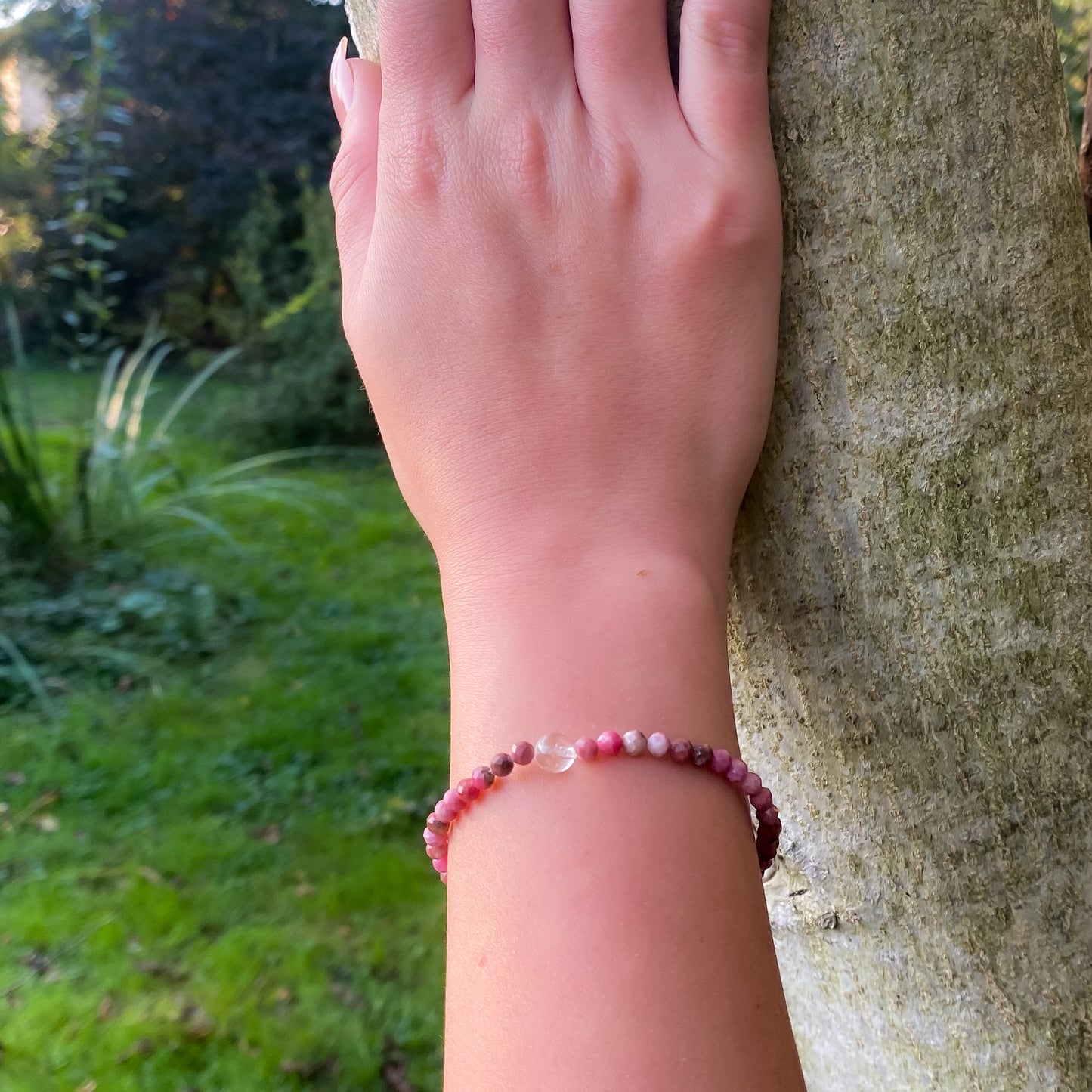 "Seelen-Harmonie" Rhodonit Armband