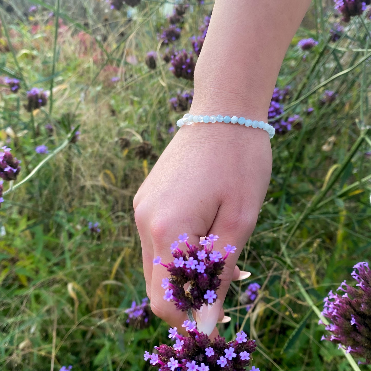 "Seelen-Harmonie" Aquamarin Armband